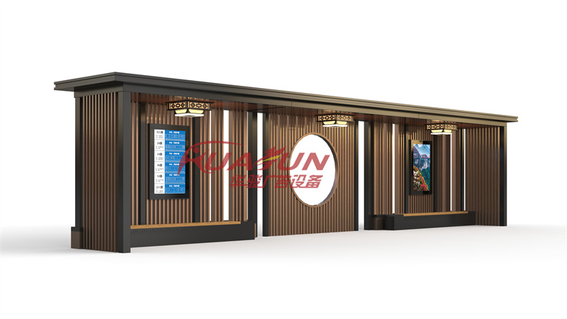 仿古候车亭HCT-1247款
