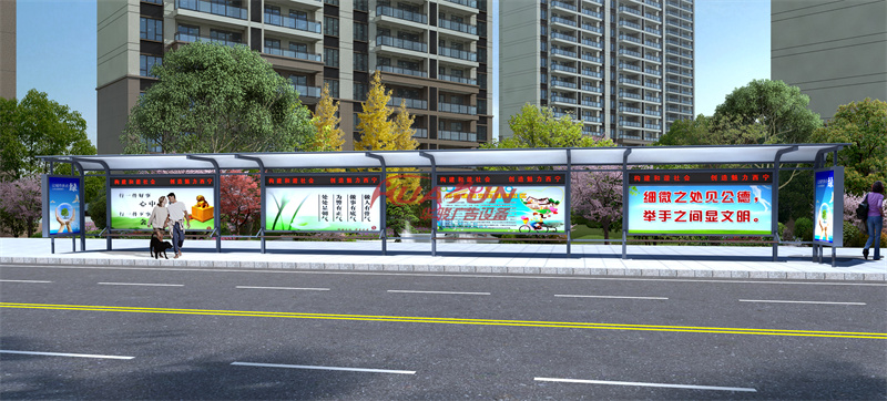 青海智能候车亭第三批发货