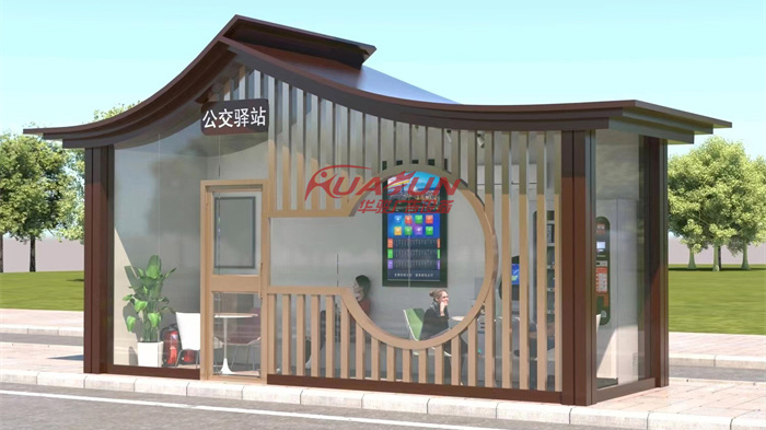 新疆公交站候车亭第五批发货