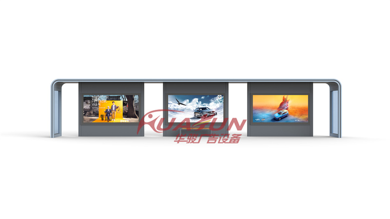 不锈钢候车亭HCT-1294款