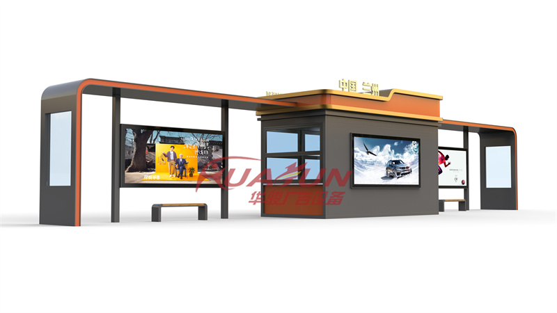 智能候车亭HCT-1296款