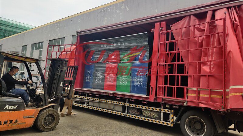 浙江瑞安垃圾分类房发货(图1)