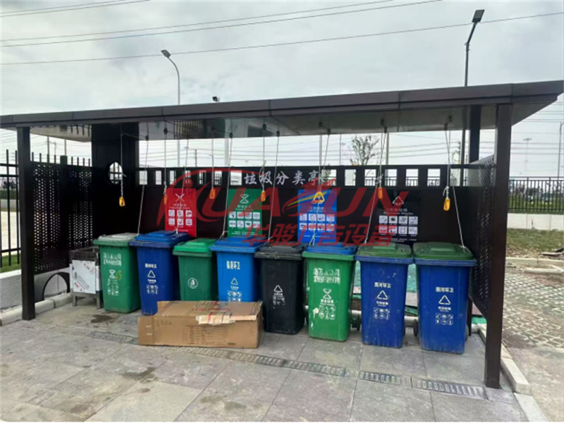 连云港分类垃圾亭发货(图2)