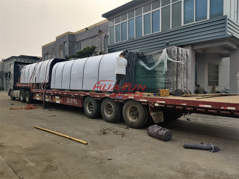 青海候车亭发货第一批(图1)