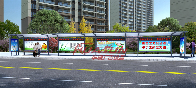 青海第二批公交站台发货(图3)