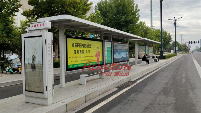 河南简约公交候车亭发货(图5)