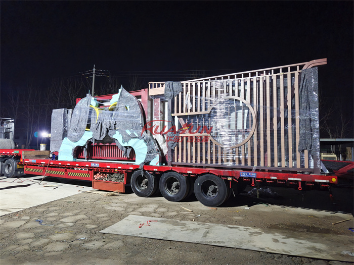 新疆公交站候车亭第五批发货(图4)